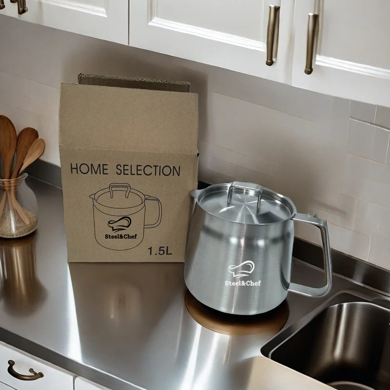 Rozsdamentes acél többfunkciós főzőedény